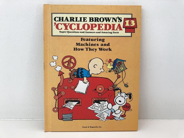 ヴィンテージ スヌーピー Book Charlie Brown S Cyclopedia Peanuts 古書 洋書 絵本 百科事典 アンティーク Vintage