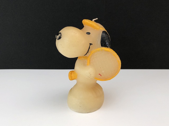 1970 S ヴィンテージ スヌーピー テニス キャンドル Hallmark Snoopy Usa