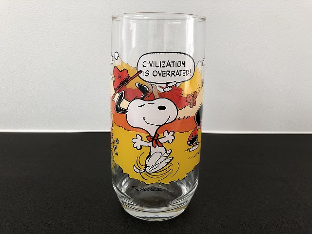19年 キャンプ スヌーピー コレクション グラス タンブラー マクドナルド Usa ヴィンテージ Snoopy