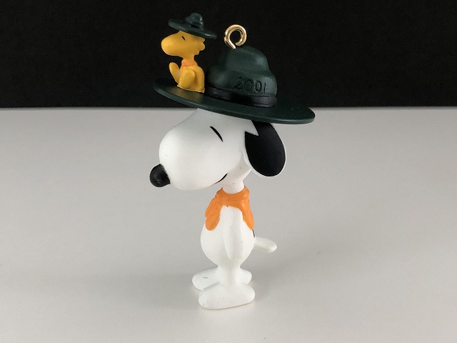 スヌーピー ウッドストック ビーグルスカウト Hallmark オーナメント Peanuts Snoopy ヴィンテージ