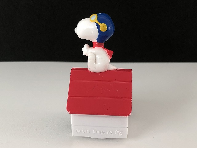 スヌーピー 50周年 レッドバロン フライングエース 置物 オールド ヴィンテージ vintage SNOOPY PEANUTS USA