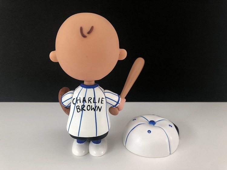 チャーリーブラウン ベースボール 野球 フィギュア ドール Usa Snoopy スヌーピー オールド ヴィンテージ Pmi製