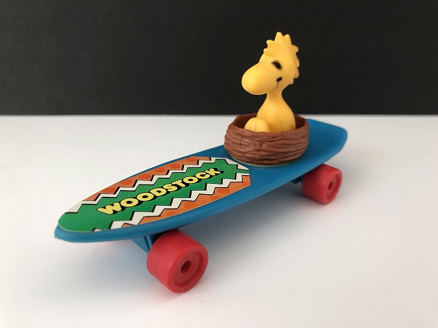 スヌーピー ウッドストック Aviva製 ビンテージ スケボーtoy Skateboard Vintage Snoopy Peanuts