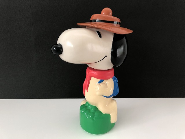 ヴィンテージ スヌーピー ビーグルスカウト シャンプーボトル SNOOPY