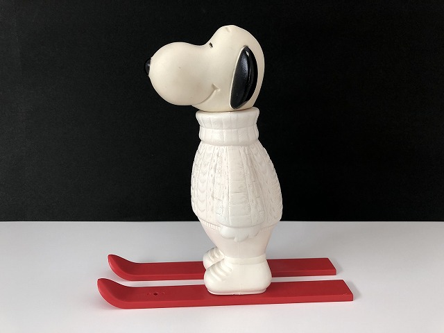 ヴィンテージ スヌーピー スキー バブルバスボトル Avon エイボン Vintage Snoopy Peanuts