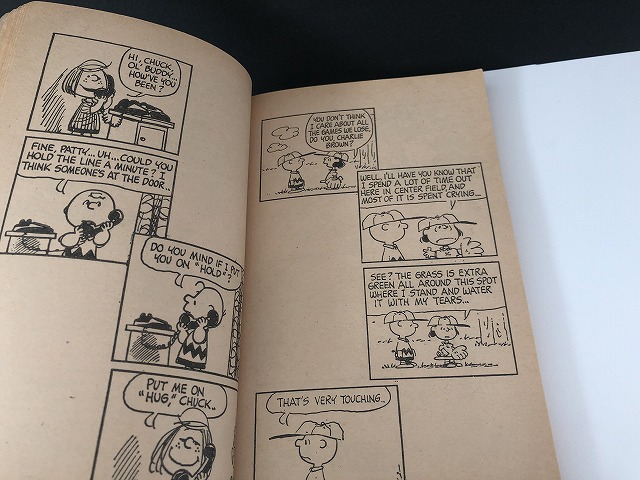 スヌーピー Book コミック 本 ヴィンテージ オールド Peanuts 洋書 Usa Vintage