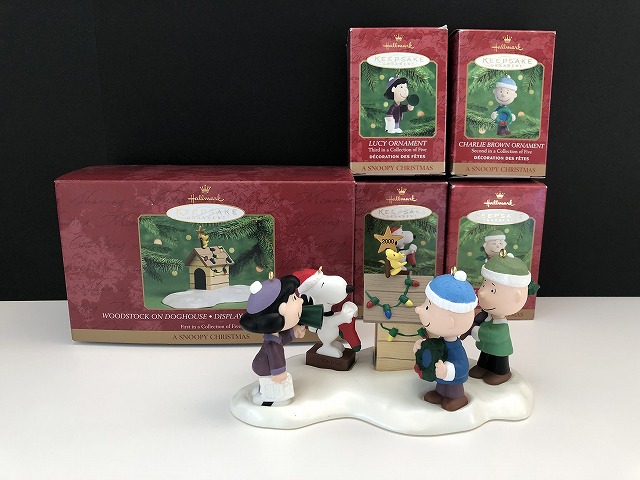 スヌーピー PEANUTS HALLMARK オーナメント セット チャーリーブラウン