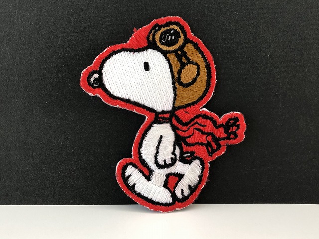 スヌーピー フライングエース ワッペン ヴィンテージ オールド PEANUTS