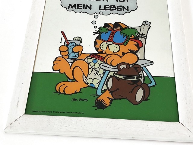レア ドイツ ハンブルグ製 ガーフィールド Garfield ヴィンテージ