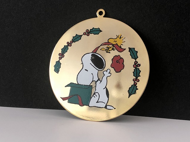 Determined ヴィンテージ スヌーピー ウッドストック 1970's クリスマス オーナメント SNOOPY PEANUTS USA