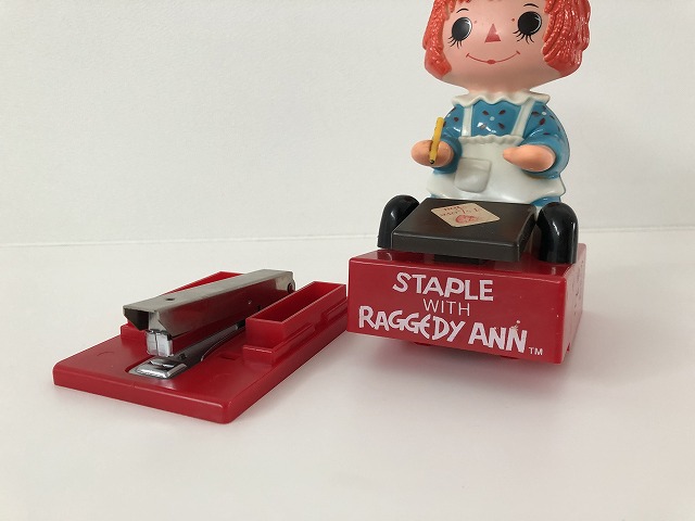 Raggedy Ann Staple ラガディ アン ホッチキス ホチキス アメリカン