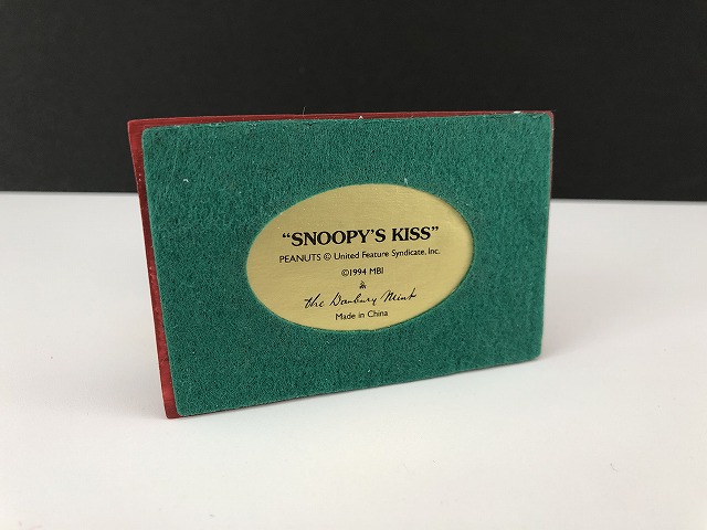 ヴィンテージ Danbury Mint ダンバリーミント 1994s [SNOOPY'S KISS 