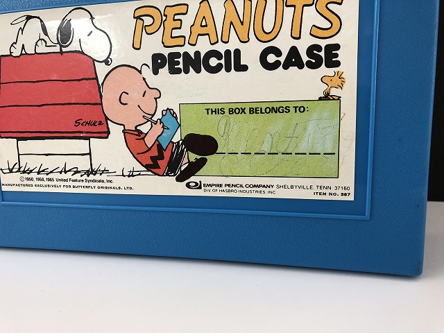Peanuts ペンケース Made In Usa オールド ヴィンテージ スヌーピー