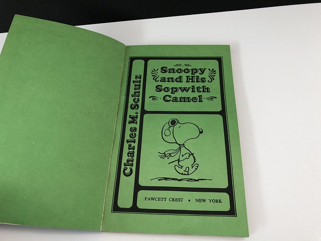 スヌーピー BOOK コミック 本 ヴィンテージ オールド PEANUTS 洋書 USA vintage