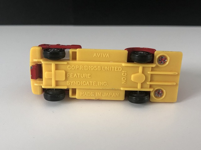 スヌーピー AVIVA社製 ヴィンテージ Mini Diecast ミニダイキャスト