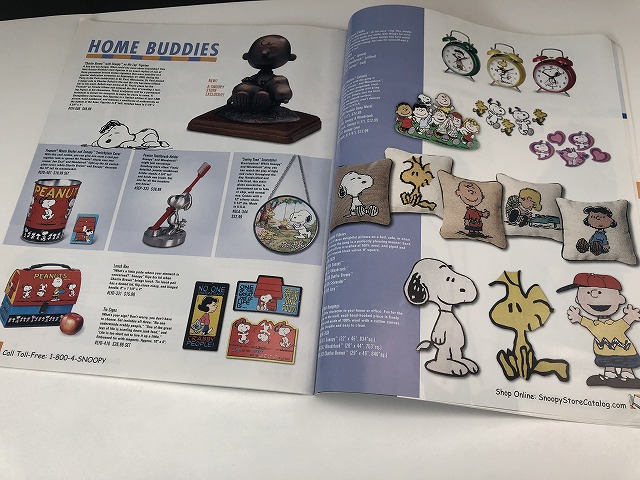 スヌーピー PEANUTS カタログ 2004年 Snoopy Store USA オールド
