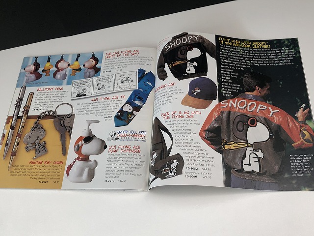 スヌーピー PEANUTS カタログ 1998年 SNOOPY etc USA オールド