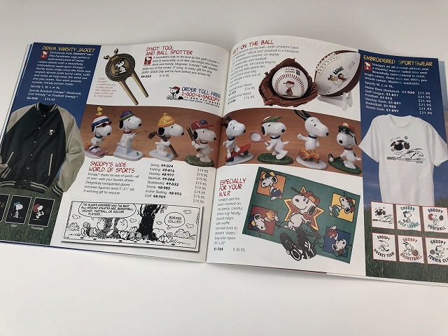 全31ページ スヌーピー PEANUTS カタログ 1998年 SNOOPY etc USA オールド