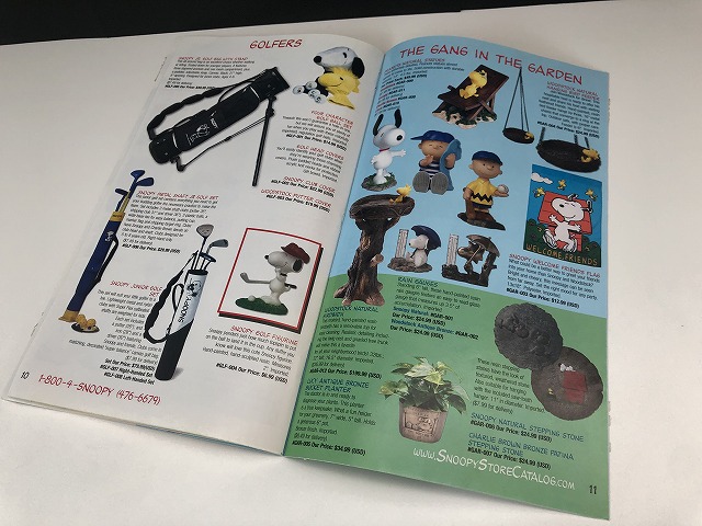 スヌーピー PEANUTS カタログ 2004年 Snoopy Store USA オールド