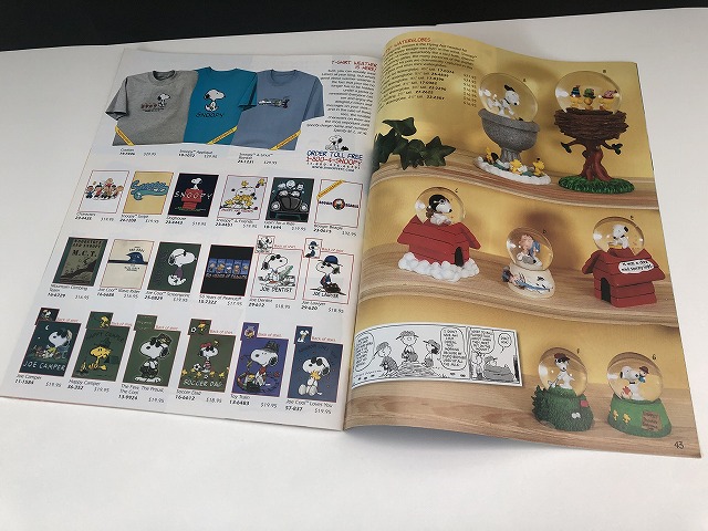 スヌーピー PEANUTS カタログ SNOOPY etc USA オールド