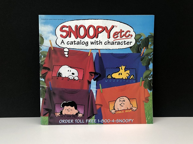 全47ページ スヌーピー PEANUTS カタログ 1998年 SNOOPY etc USA オールド