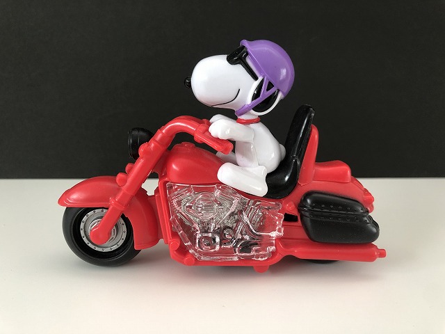 スヌーピーフィギュアJoe Cool on Motorcycle - アメコミ