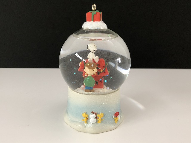 Hallmark Keepsake スヌーピー チャーリーブラウン スノーグローブ スノードーム オールド ヴィンテージ Vintage Usa Snoopy