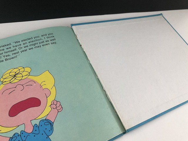 ヴィンテージ スヌーピー BOOK 本 ハードカバー PEANUTS 洋書 vintage USA