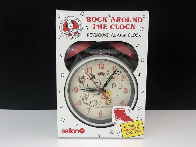 1990's Salton スヌーピー ウッドストック ALARM CLOCK 目覚まし