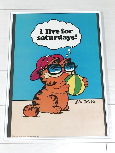 ガーフィールド Garfield ヴィンテージ ポスター poster USA