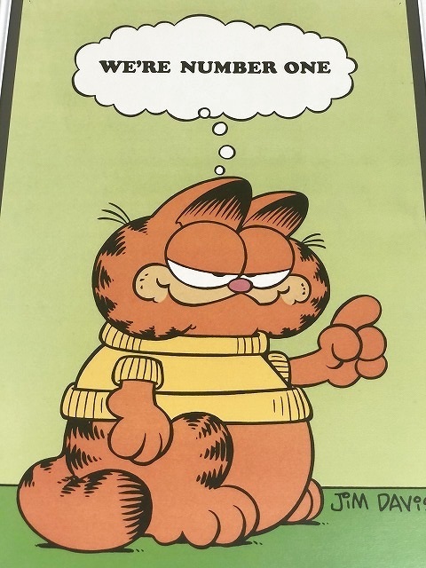 ガーフィールド Garfield ヴィンテージ ポスター poster USA