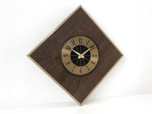 1960's SETH THOMAS セストーマス ビンテージ ウォールクロック ミッドセンチュリー モダン 壁掛け時計 vintage アンティーク