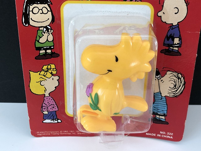 未開封 デッドストック USA ウッドストック WIND-UP トコトコ PEANUTS SNOOPY スヌーピー