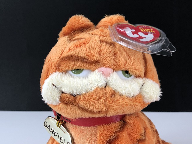 USA ヴィンテージ ガーフィールド ty ぬいぐるみ タグ付き Garfield