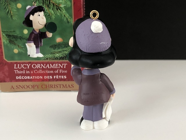 ルーシー HALLMARK オーナメント クリスマス箱入り KEEPSAKE PEANUTS SNOOPY ヴィンテージ