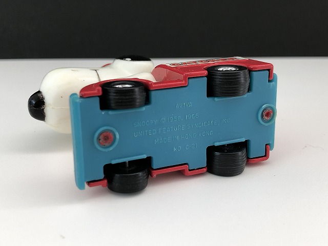 スヌーピー AVIVA社製 ヴィンテージ Mini Diecast ミニダイキャスト ミニカー TOY 1970's 1980's vintage  SNOOPY PEANUTS