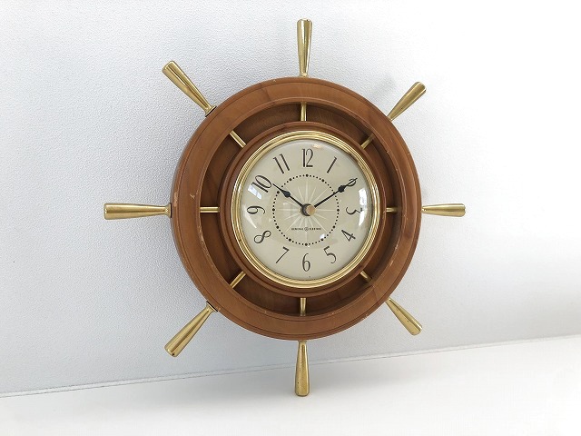 1960's ゼネラルエレクトリック ラダーモチーフ 舵 壁掛け時計