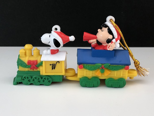 USA SNOOPY スヌーピー ルーシー 2個セット PVC フィギュア Whitman's オールド PEANUTS ヴィンテージ