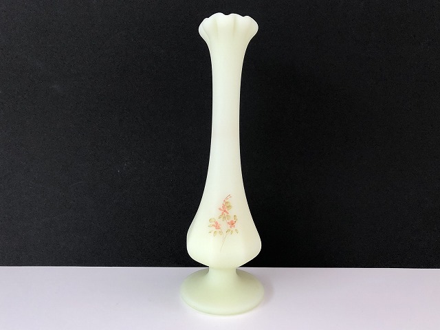 Fenton フェントン ヴァセリンガラス ウランガラス USA ヴィンテージ