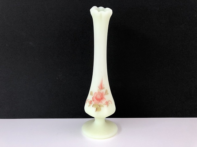 Fenton フェントン ヴァセリンガラス ウランガラス USA ヴィンテージ