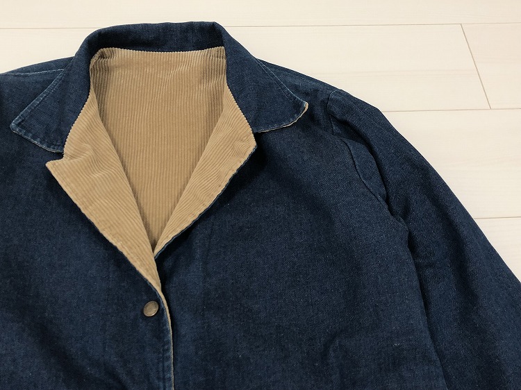 USED L.L.Bean Denim × コーデュロイ リバーシブル Jacket / エルエル