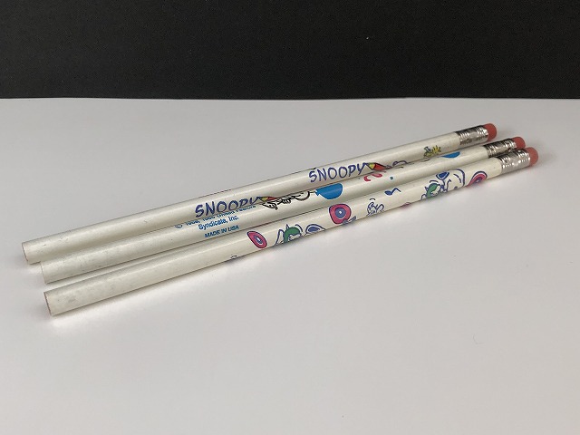 未使用 スヌーピー USA ビンテージ 鉛筆削り 鉛筆 消しゴム vintage