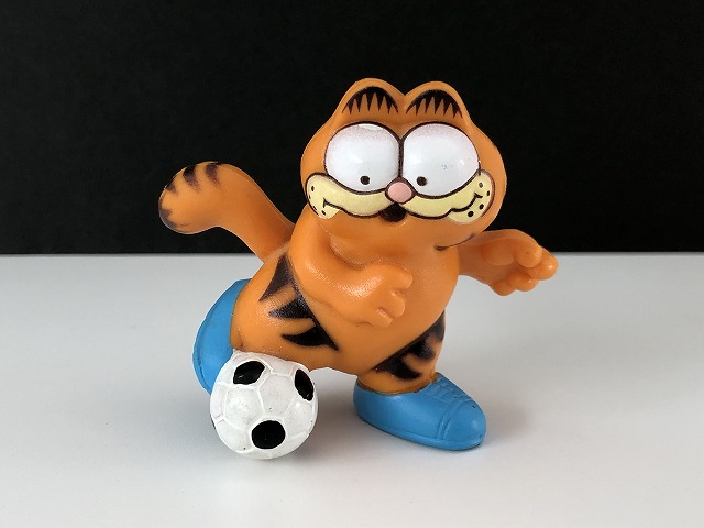 USA ヴィンテージ ガーフィールド PVC フィギュア Garfield vintage サッカー
