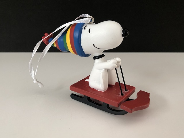 スヌーピー フィギュア オーナメント PEANUTS オールド USA ヴィンテージ