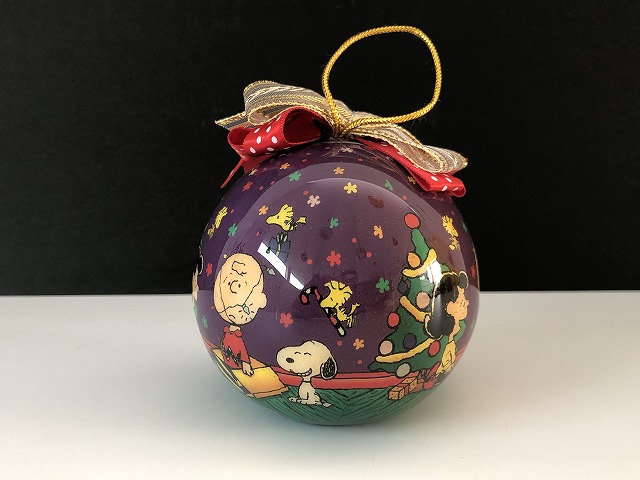 ビンテージ スヌーピー PEANUTS クリスマス ball ボール オーナメント USA SNOOPY vintage