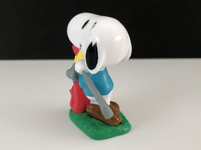 USA SNOOPY スヌーピー ウッドストック ジョークール PVC フィギュア Whitman's オールド ビンテージ PEANUTS