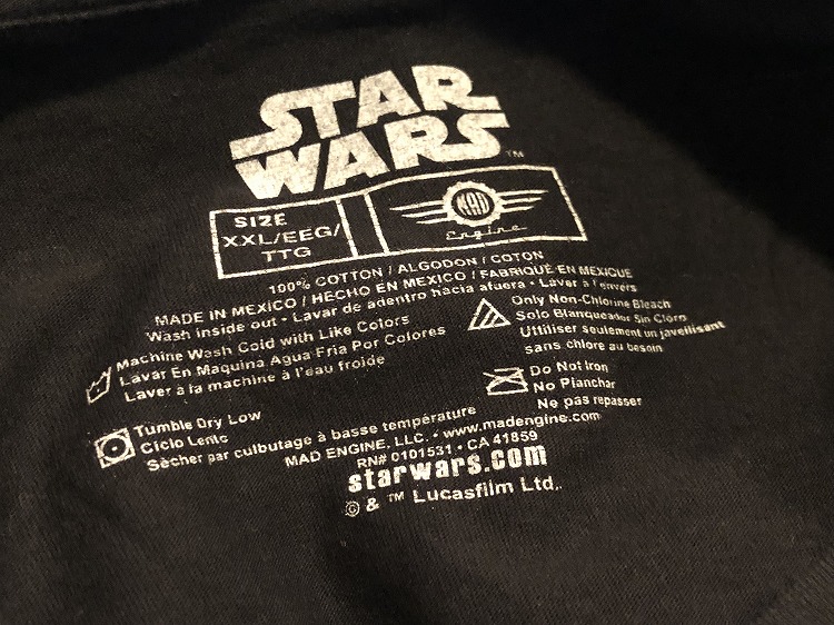 USED STARWARS スターウォーズ ミレニアムファルコン 半袖Tシャツ S/S Tee