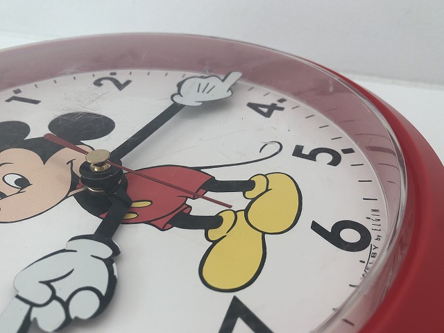 レア!! ELGIN社製 ミッキーマウス ウォールクロック 壁掛け時計 腕時計 