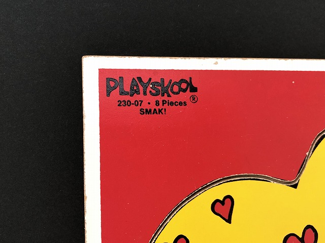 1970's スヌーピー ライナス PLAYSKOOL ウッドパズル ヴィンテージ 