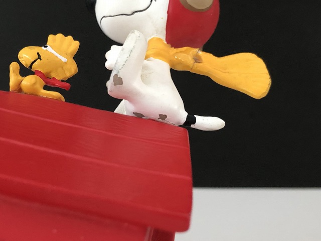 ヴィンテージ Danbury Mint ダンバリーミント 1992s [THE FLYING ACE] フライングエース ウッドストック フィギュア  置物 USA PEANUTS スヌーピー